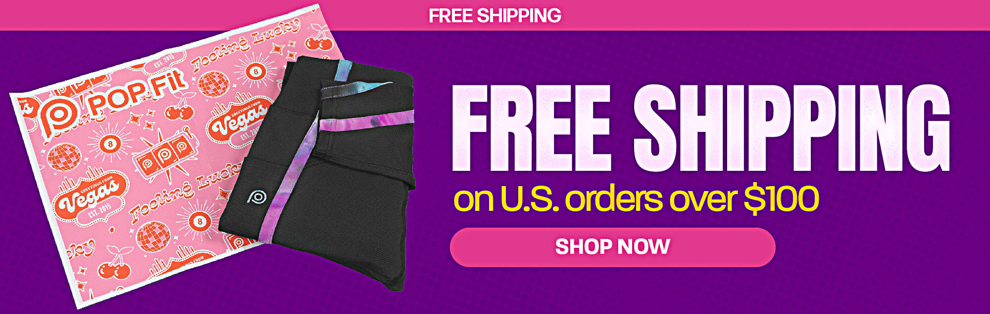 Free Shipping on all U.S. orders over 100. Click to shop all now.